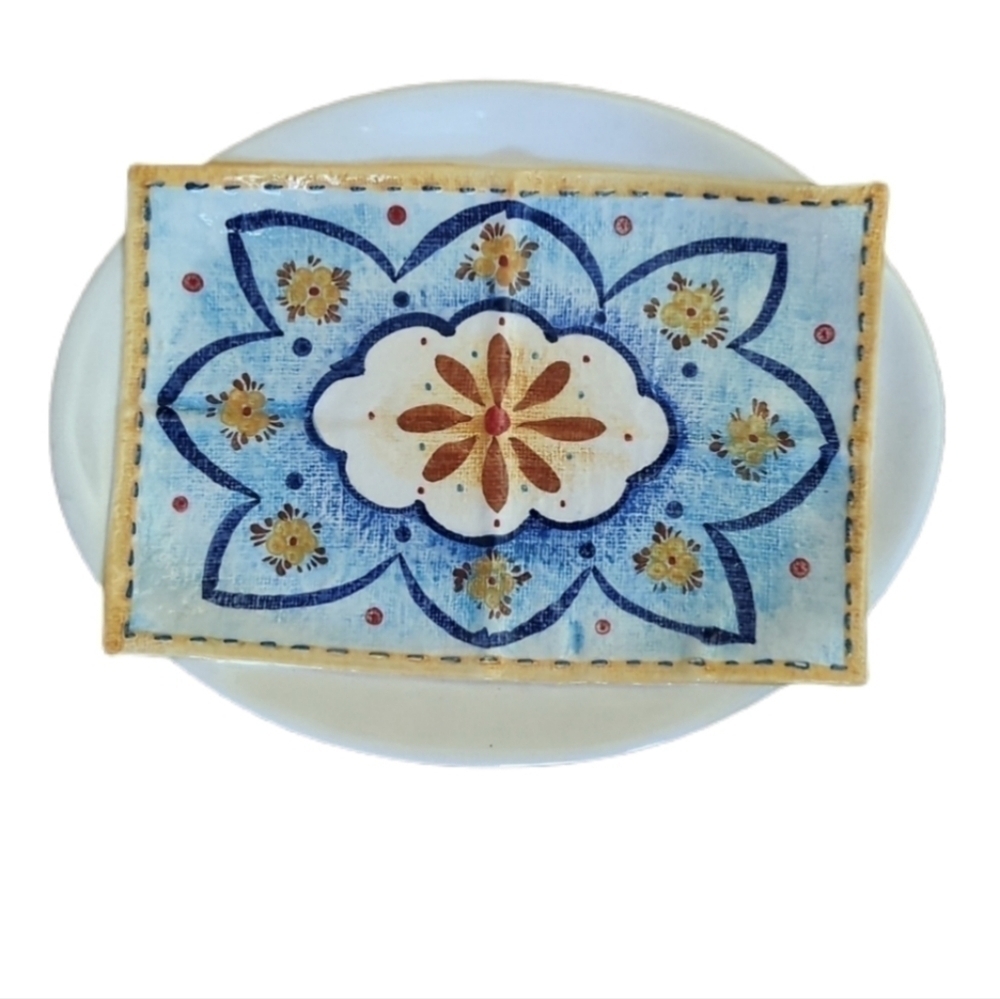 Hand painted platters Italy